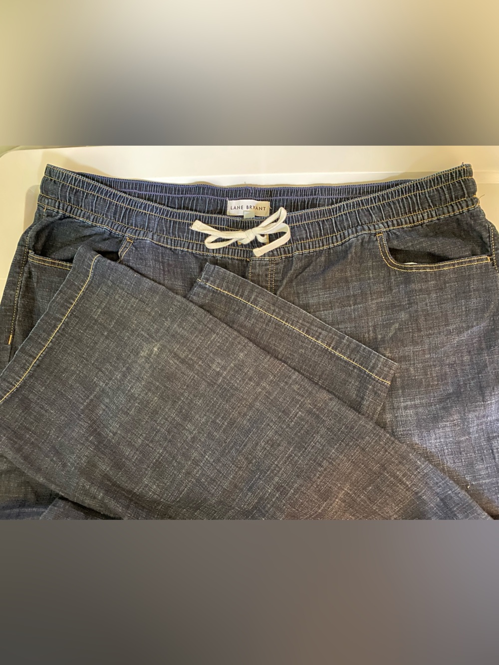 Lane Bryant Mid-Rise Wide Leg Jean - Size 26